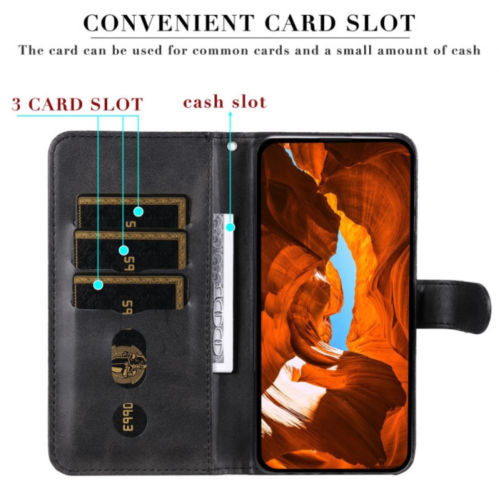 Kožený Kryt Poco X7 Pro 5g Zip