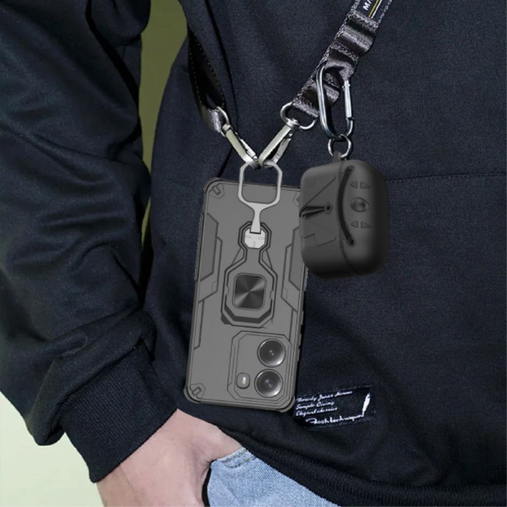 Kryt Poco X7 Pro 5g Kryty Na Mobil Nárazuvzdorný A Otočný Stojan