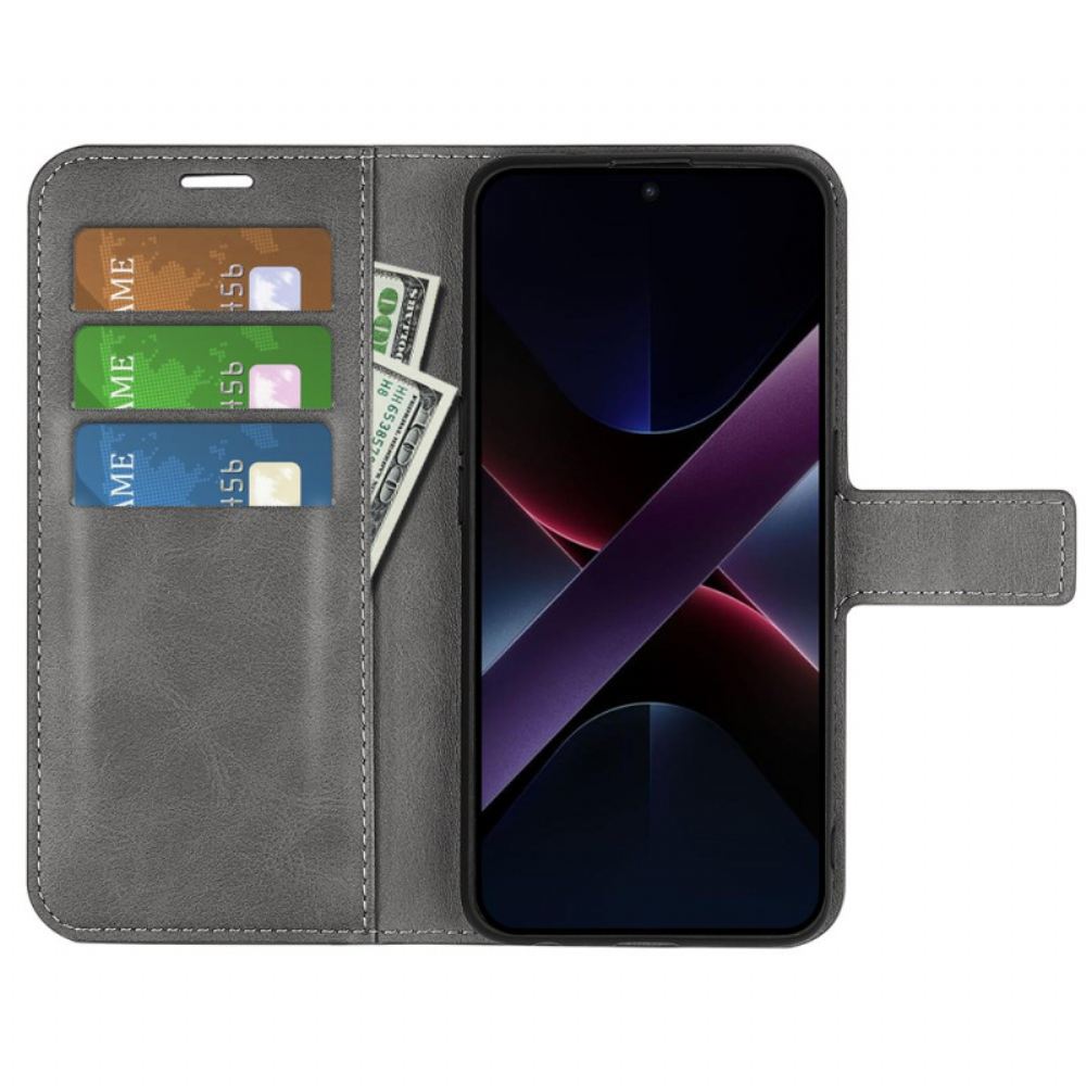 Peněženková Pouzdra Poco X7 Pro 5g Kryty Na Mobil Kožený Styl