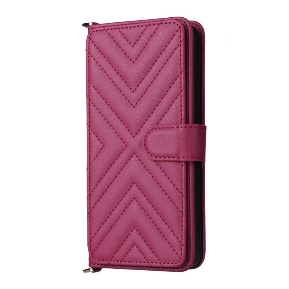 Peněženková Pouzdra Poco X7 Pro 5g Kryty Na Mobil Multifunkční Prošívaný