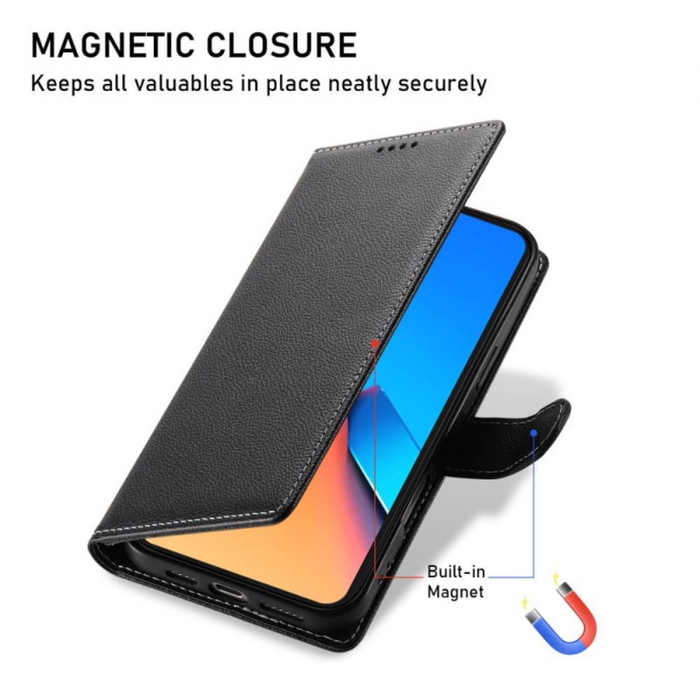 Peněženková Pouzdra Poco X7 Pro 5g Kryty Na Mobil Styl Kůže Liči