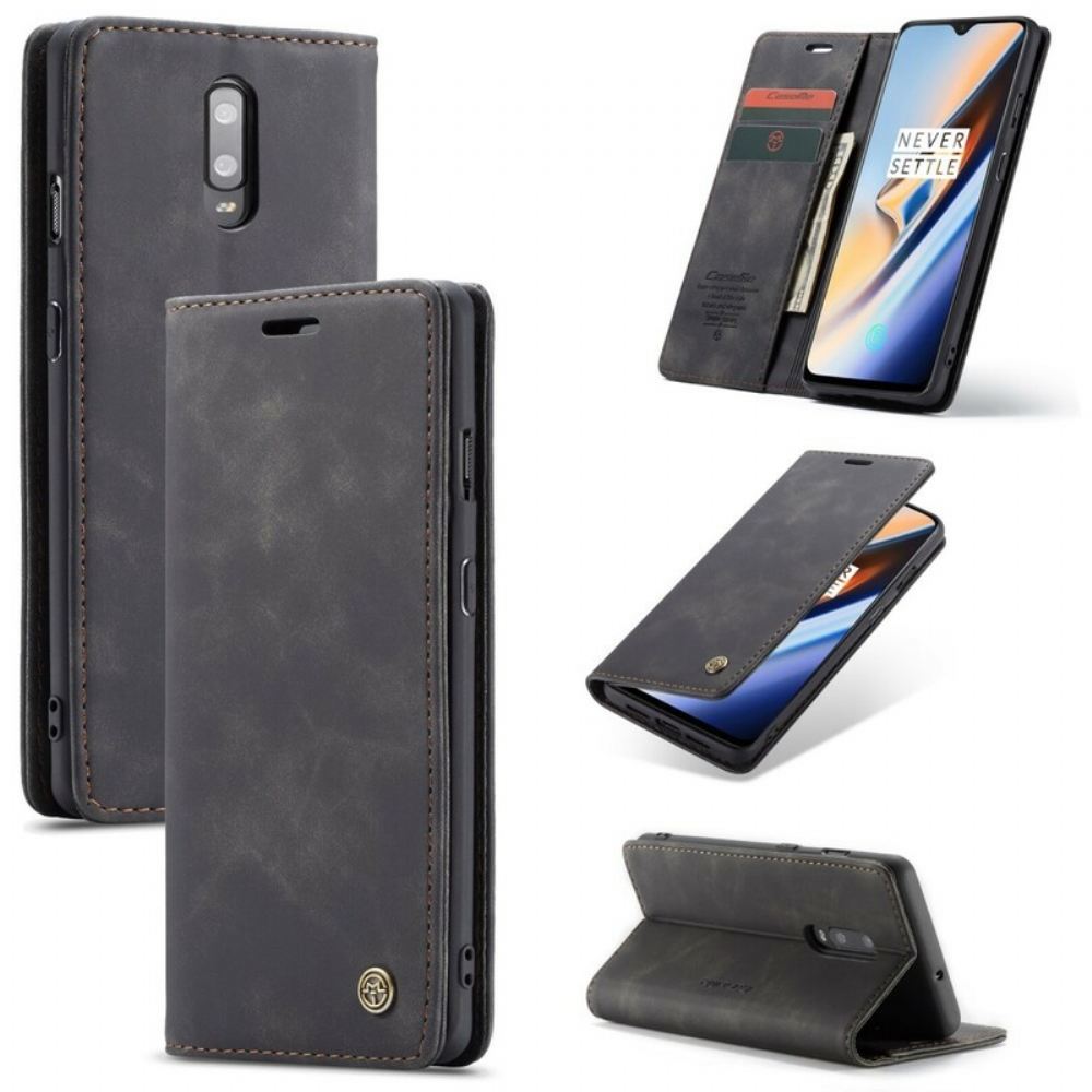 Kryty Na Mobil Na OnePlus 7 Flipové Pouzdro Caseme Umělá Kůže
