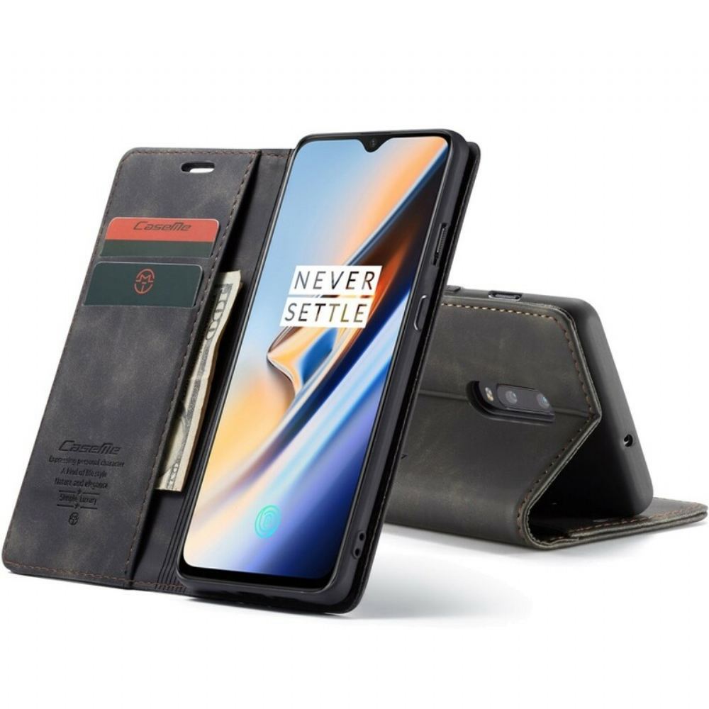 Kryty Na Mobil Na OnePlus 7 Flipové Pouzdro Caseme Umělá Kůže