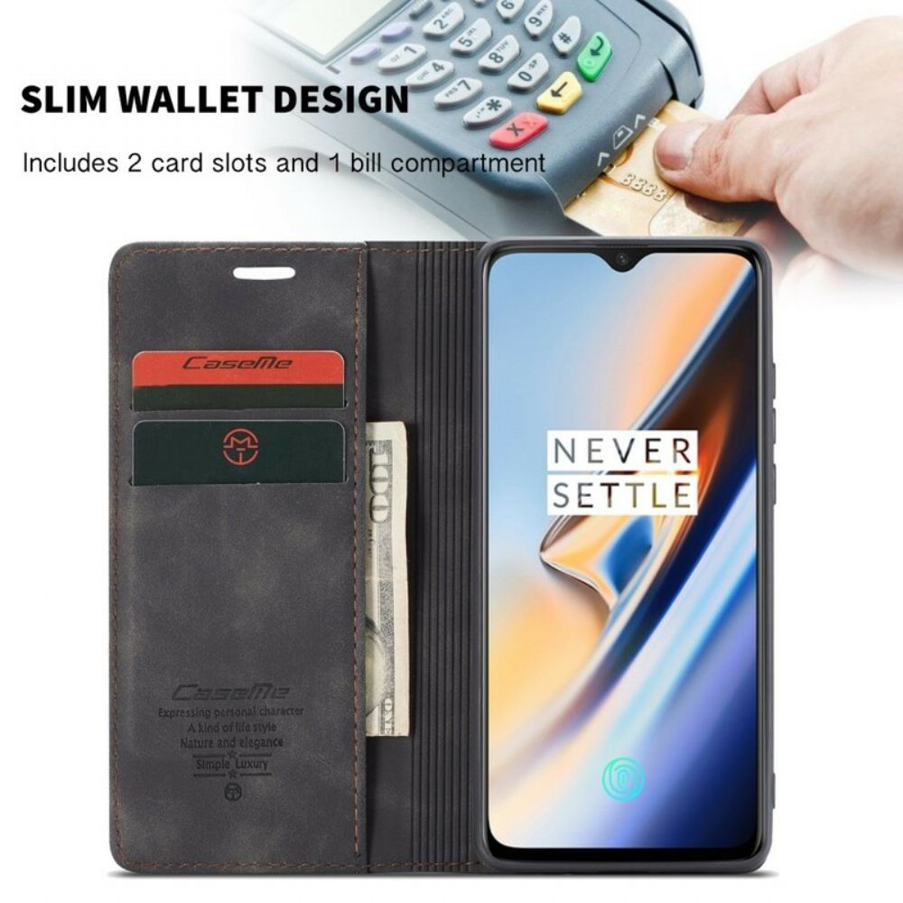 Kryty Na Mobil Na OnePlus 7 Flipové Pouzdro Caseme Umělá Kůže