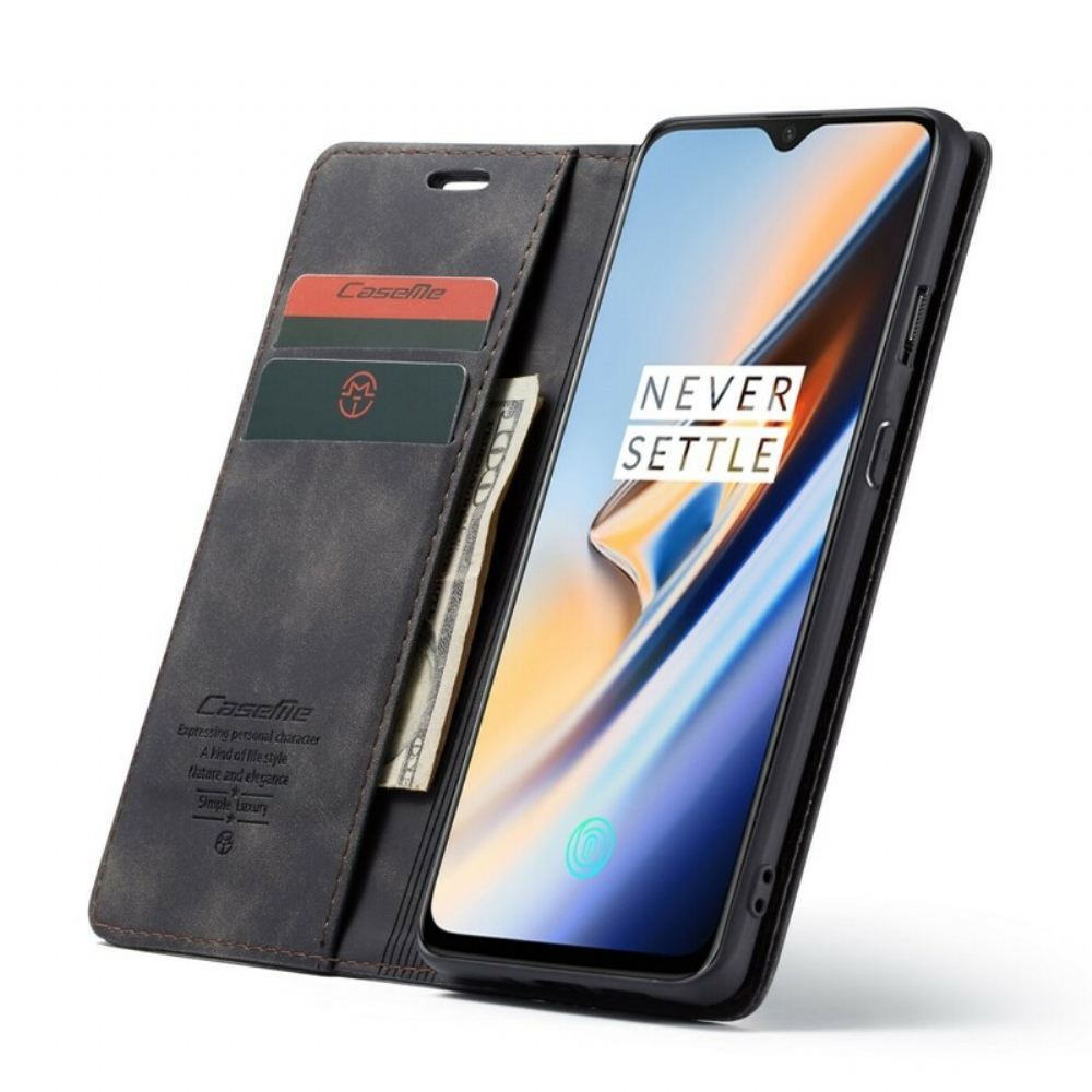 Kryty Na Mobil Na OnePlus 7 Flipové Pouzdro Caseme Umělá Kůže