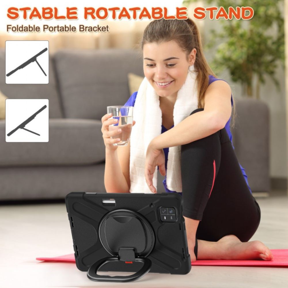 Kryt Xiaomi Pad 6 Otočný Stojánek A Ramenní Popruh