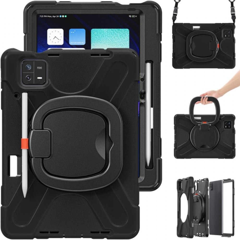 Kryt Xiaomi Pad 6 Otočný Stojánek A Ramenní Popruh
