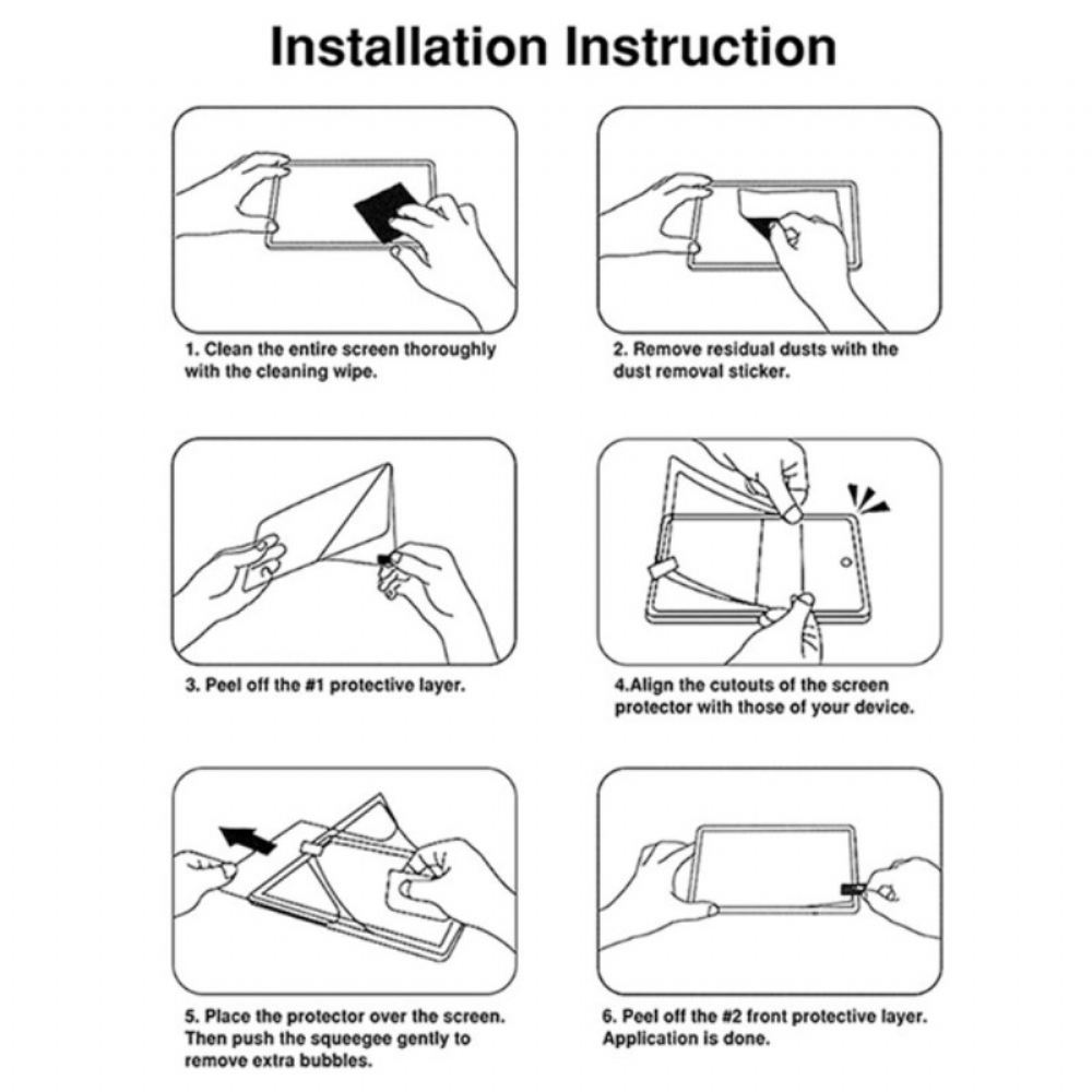 Matná Ochranná Fólie Na Displej Pro Xiaomi Pad 6 / Pad 6 Pro