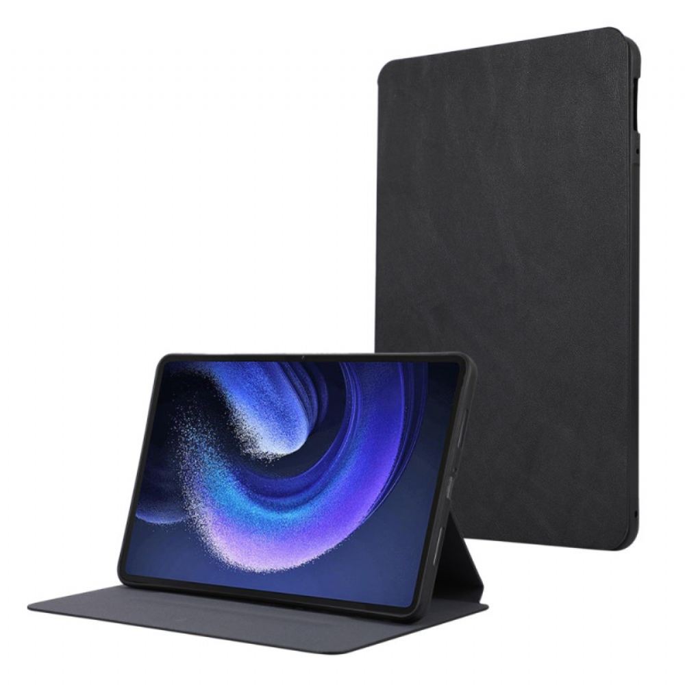 Pouzdro Xiaomi Pad 6 Kožený Styl