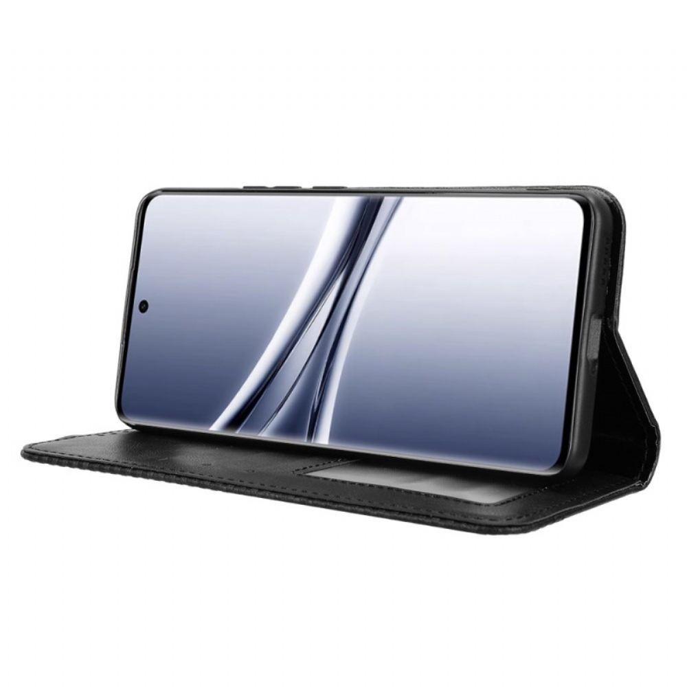 Kožené Pouzdro Folio Na Xiaomi Redmi Note 15 5g Vintage Okraj