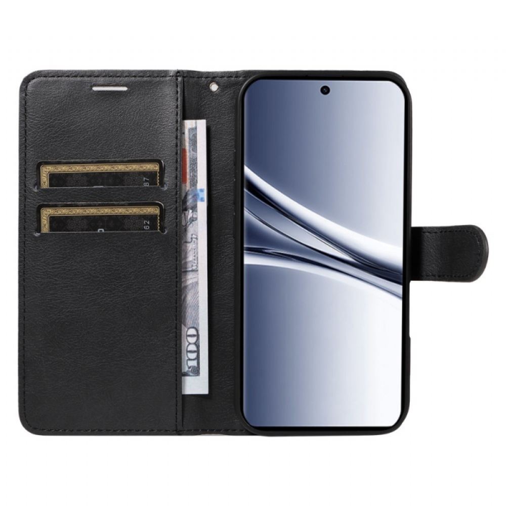 Kožený Kryt Na Xiaomi Redmi Note 15 5g Efekt Hladké Kůže