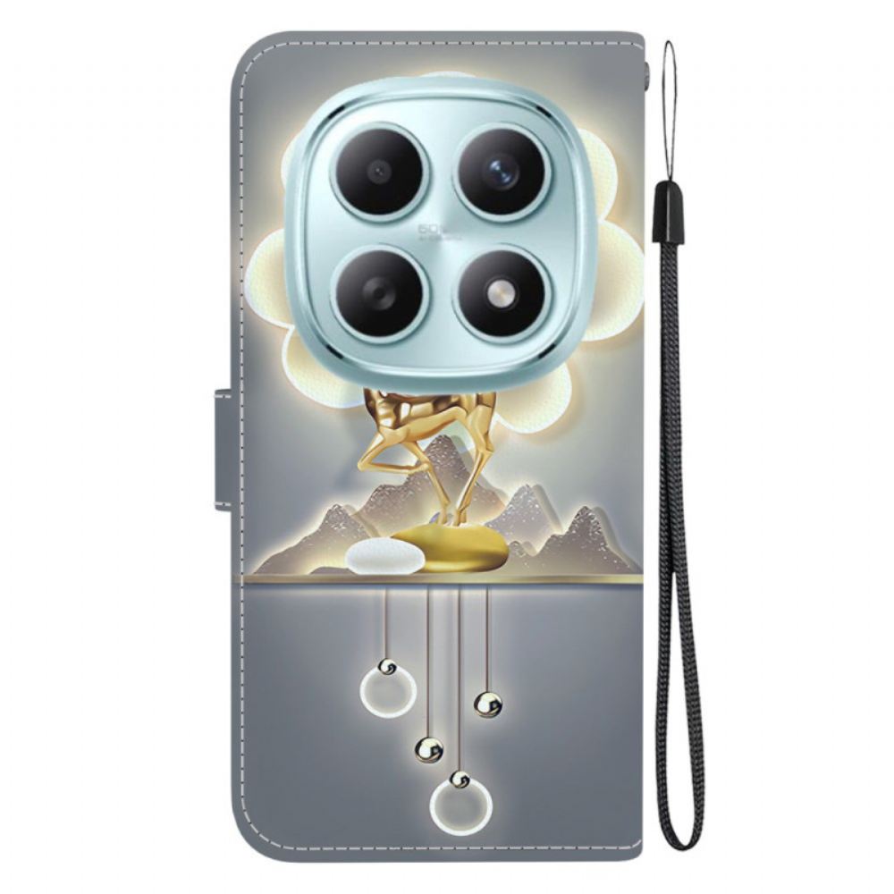 Kožený Kryt Na Xiaomi Redmi Note 15 5g Jelen Sika