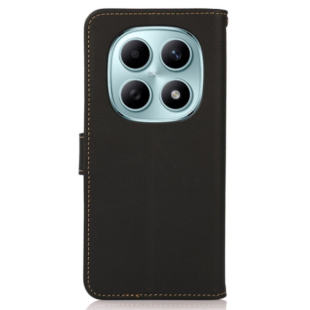 Kožený Kryt Na Xiaomi Redmi Note 15 5g Khazneh