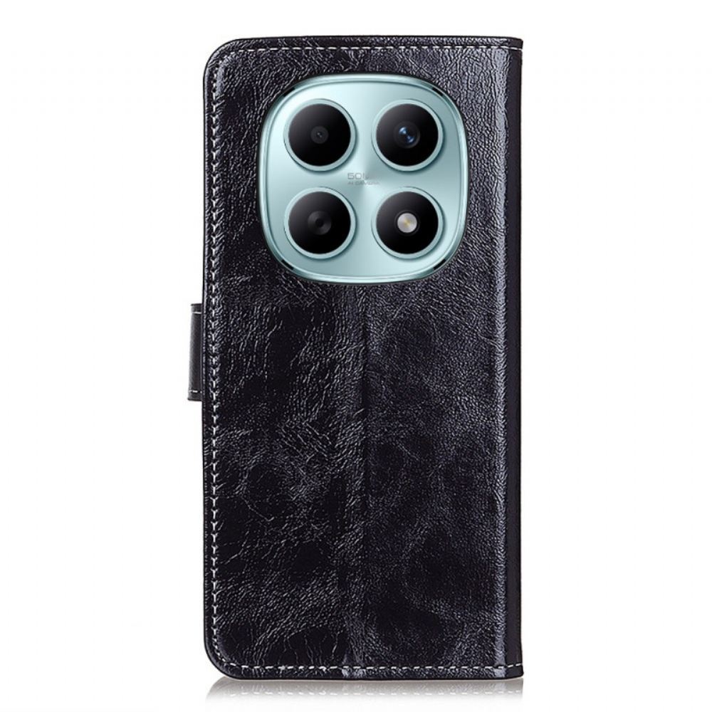 Kožený Kryt Na Xiaomi Redmi Note 15 5g Lesklá