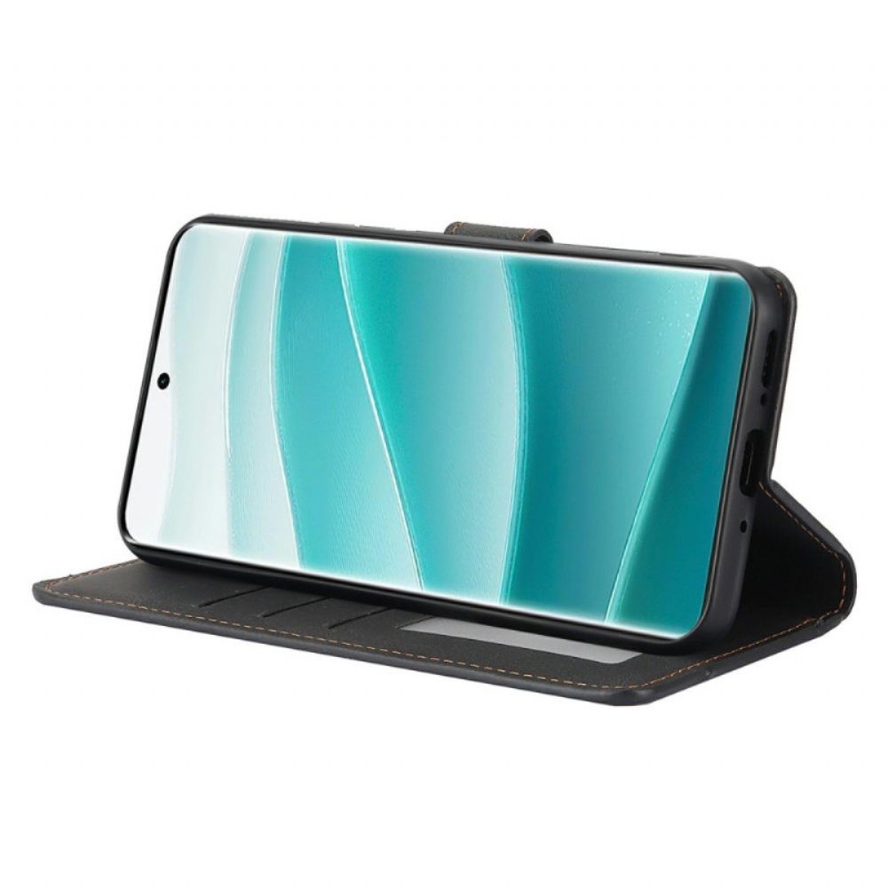 Kožený Kryt Na Xiaomi Redmi Note 15 5g Retro Semišový Efekt