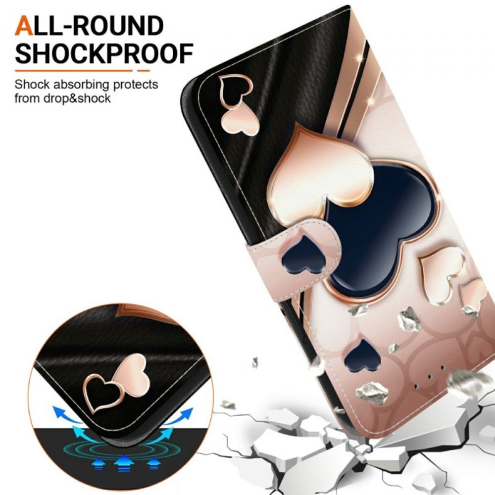 Kožený Kryt Na Xiaomi Redmi Note 15 5g Vzor Lásky