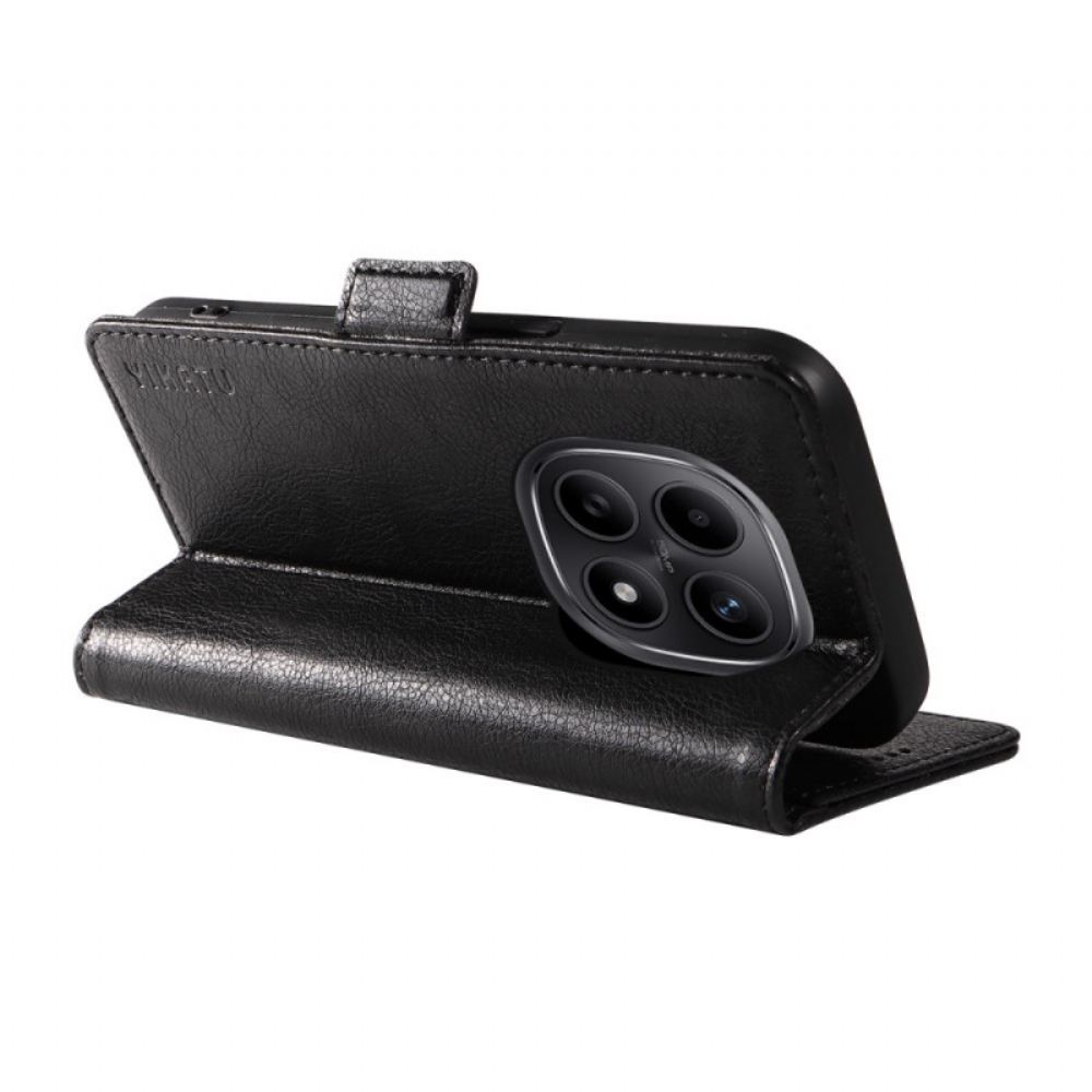 Kožený Kryt Na Xiaomi Redmi Note 15 5g Yikatu