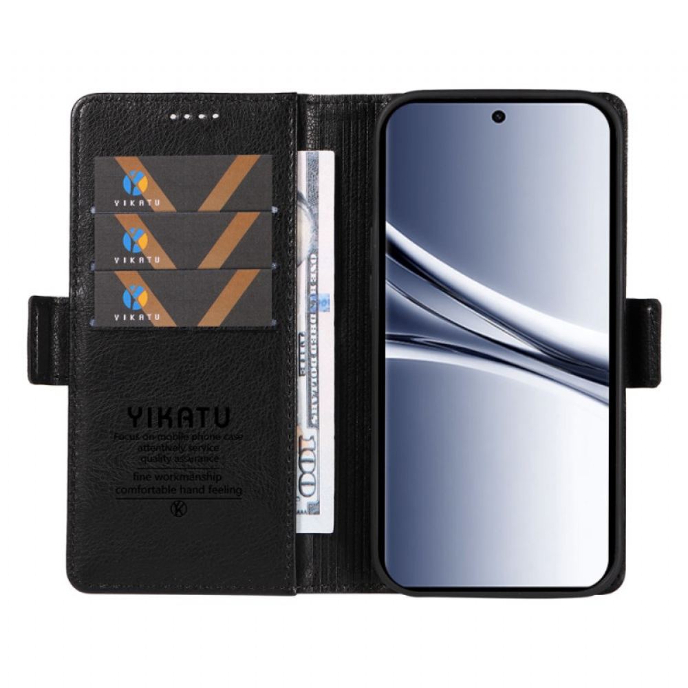 Kožený Kryt Na Xiaomi Redmi Note 15 5g Yikatu