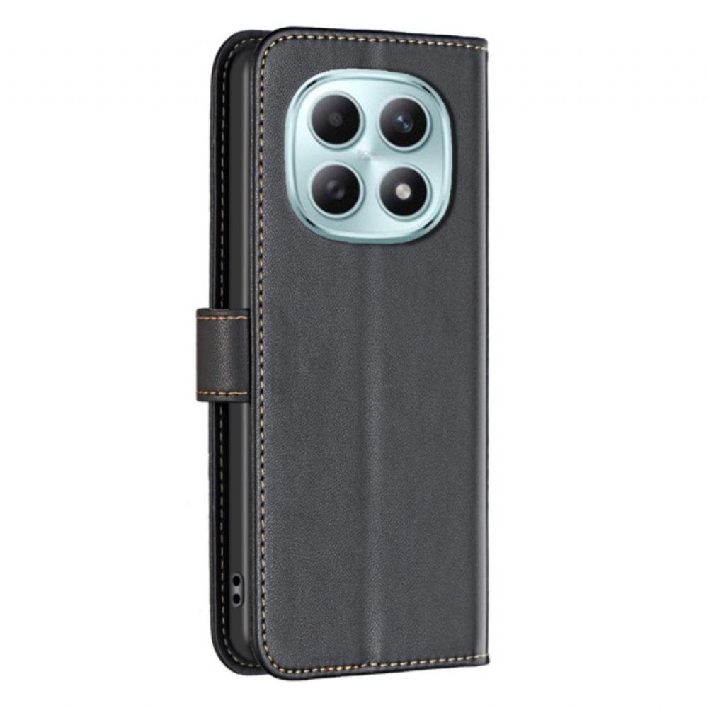 Kožený Kryt Xiaomi Redmi Note 15 5g Binfen Color Kožený Efekt