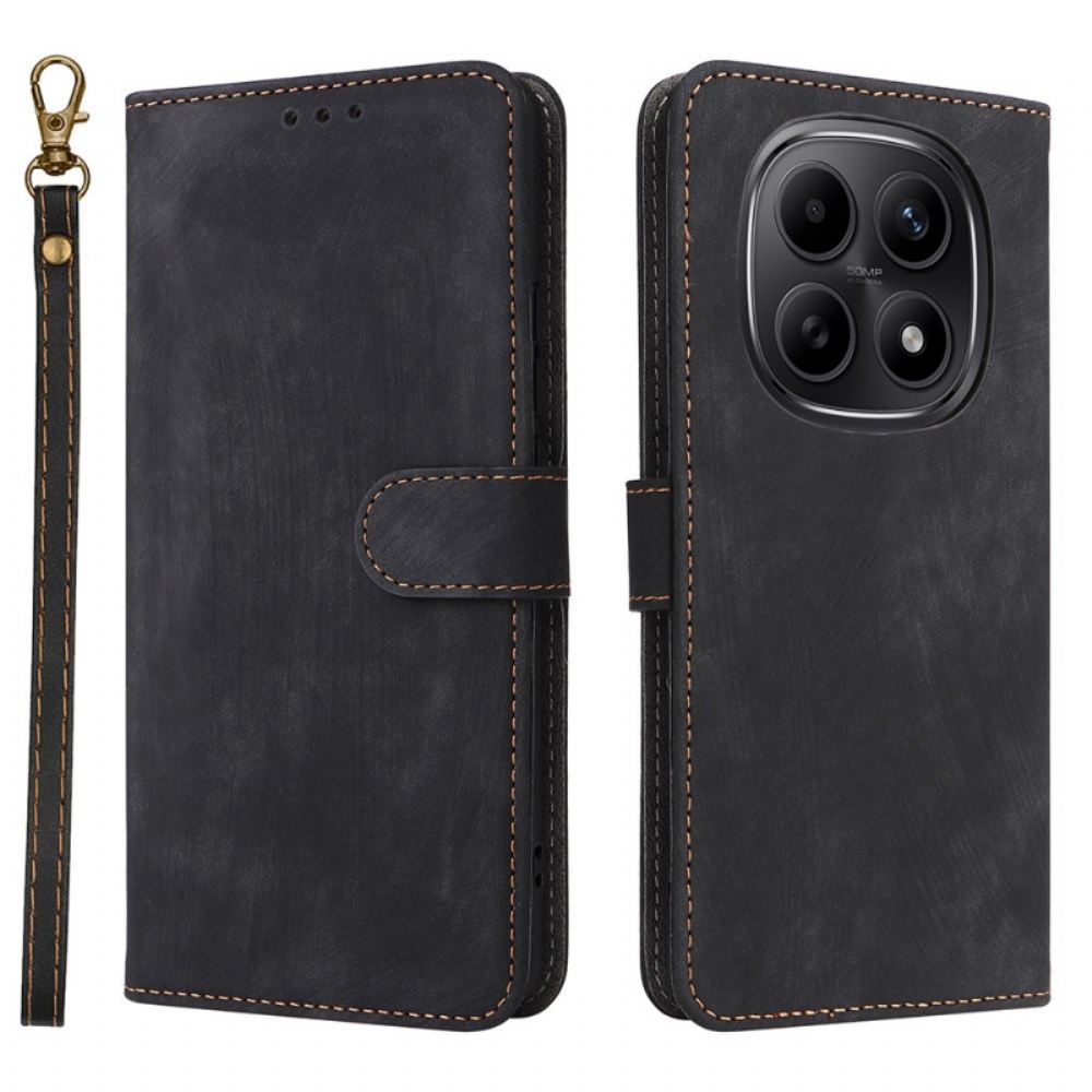 Kožený Kryt Xiaomi Redmi Note 15 5g Blokování Rfid