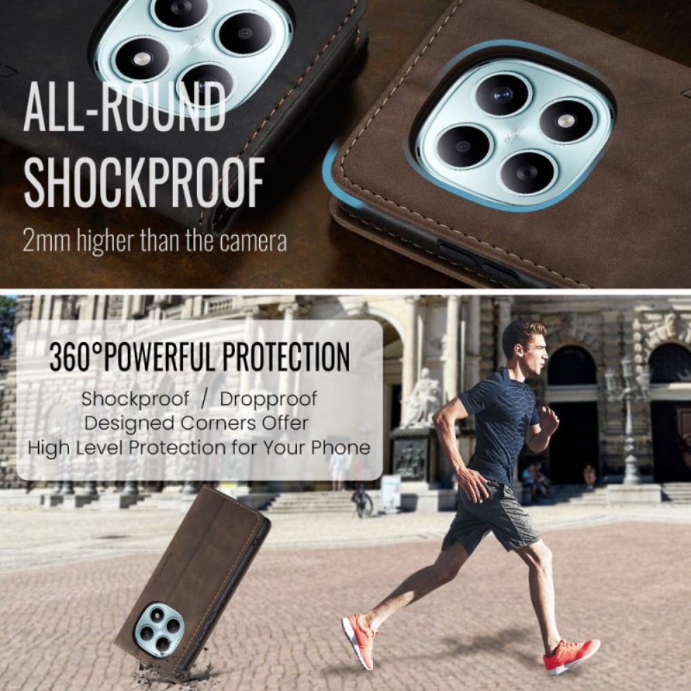 Kožený Kryt Xiaomi Redmi Note 15 5g Caseme