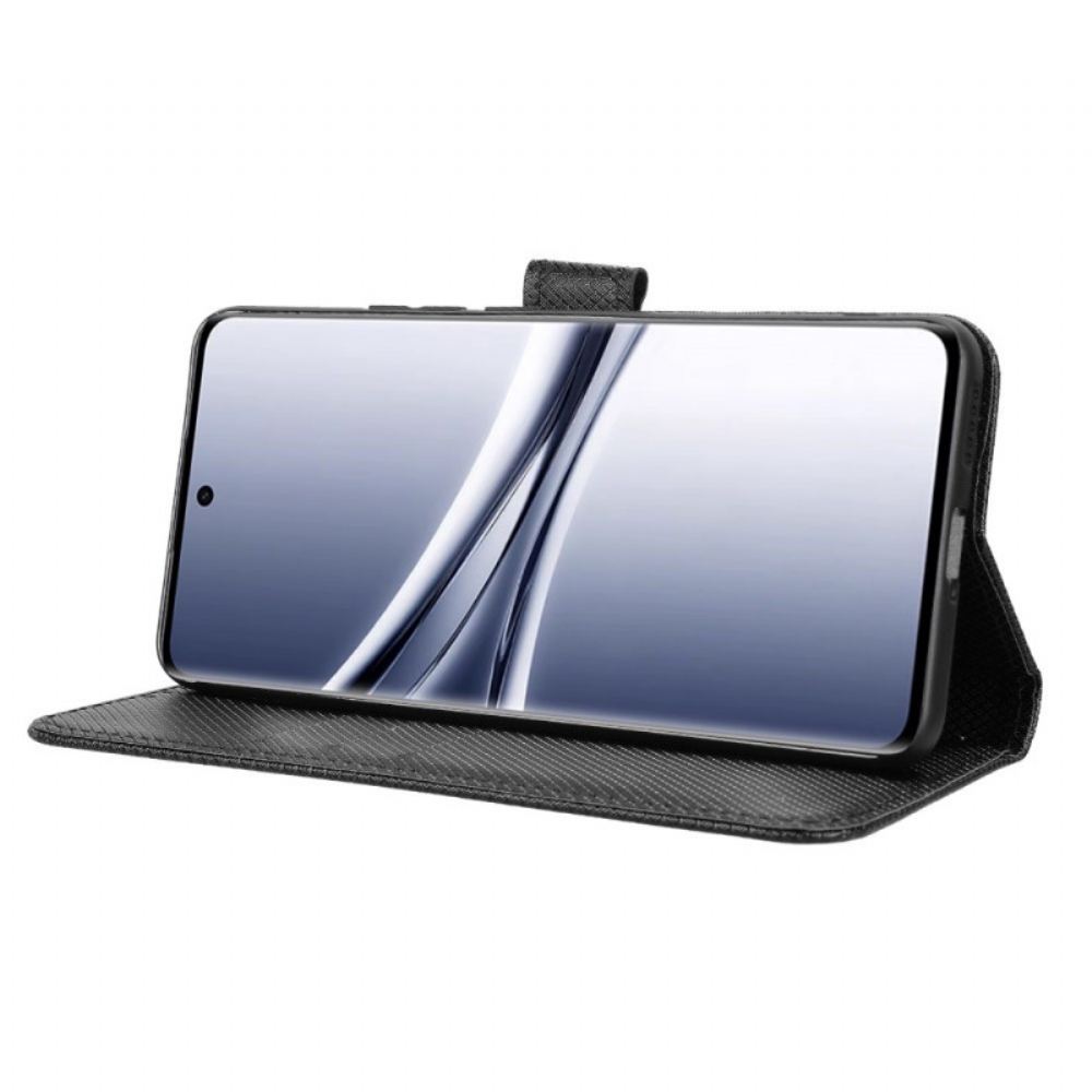 Kožený Kryt Xiaomi Redmi Note 15 5g Diamantová Textura