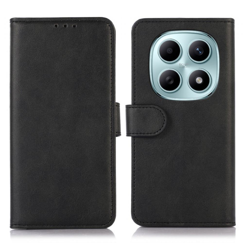 Kožený Kryt Xiaomi Redmi Note 15 5g Kožený Efekt