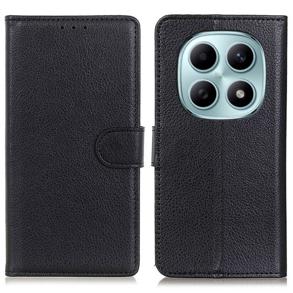 Kožený Kryt Xiaomi Redmi Note 15 5g Tradiční Umělá Kůže