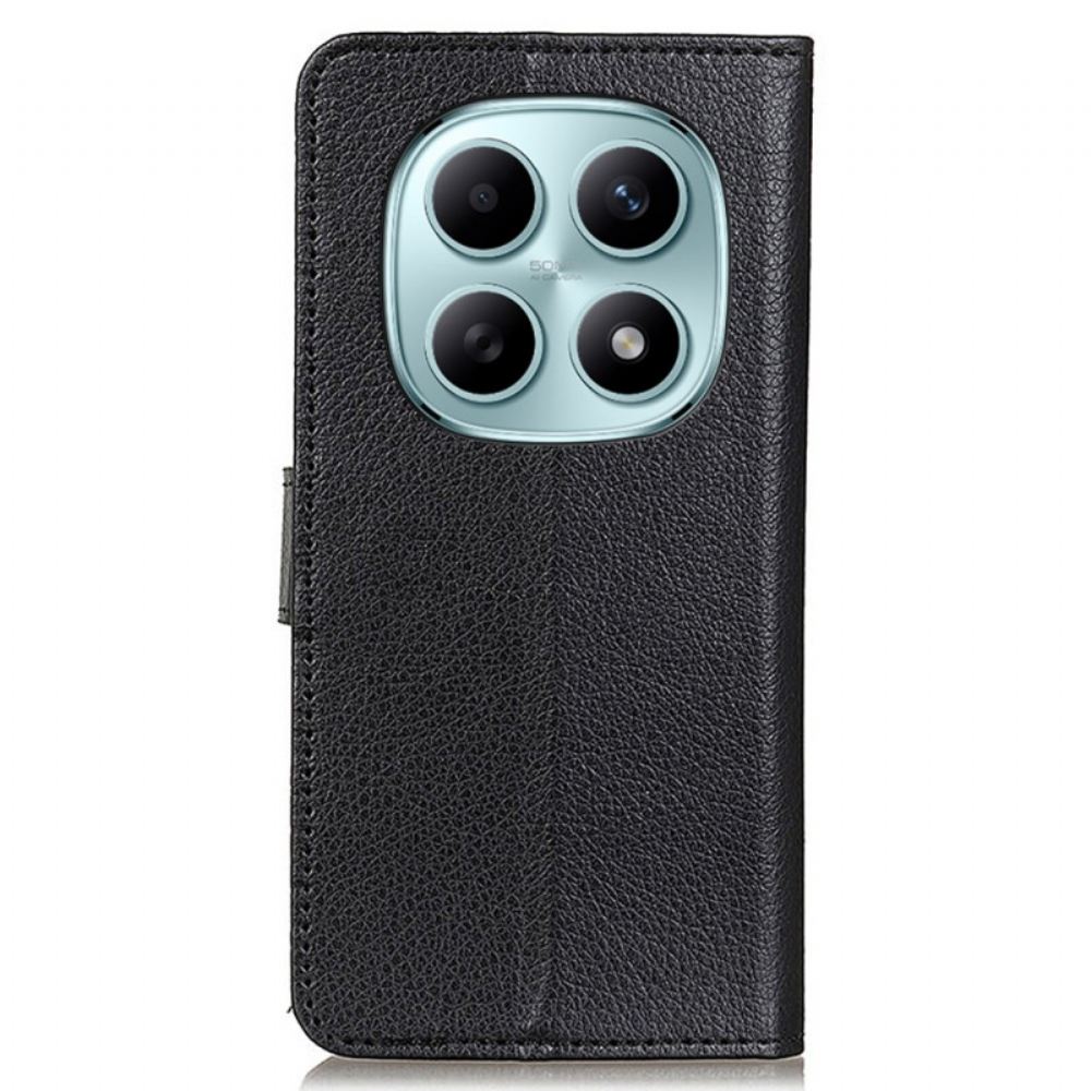 Kožený Kryt Xiaomi Redmi Note 15 5g Tradiční Umělá Kůže