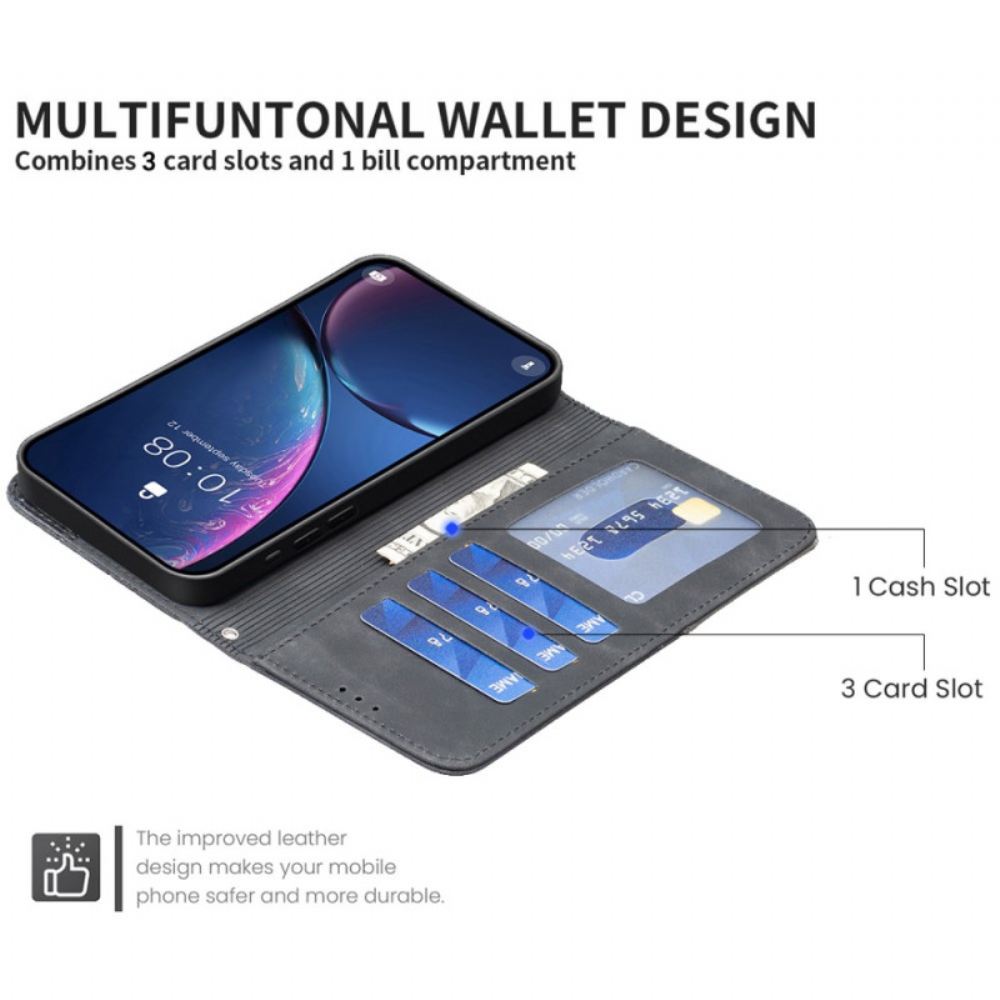 Peněženková Pouzdra Xiaomi Redmi Note 15 5g Kryty Na Mobil Geometrický Vzor Binfen Color