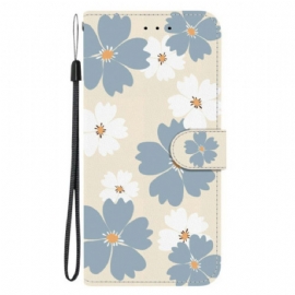 Peněženková Pouzdra Xiaomi Redmi Note 15 5g Kryty Na Mobil Modré Sedmikrásky