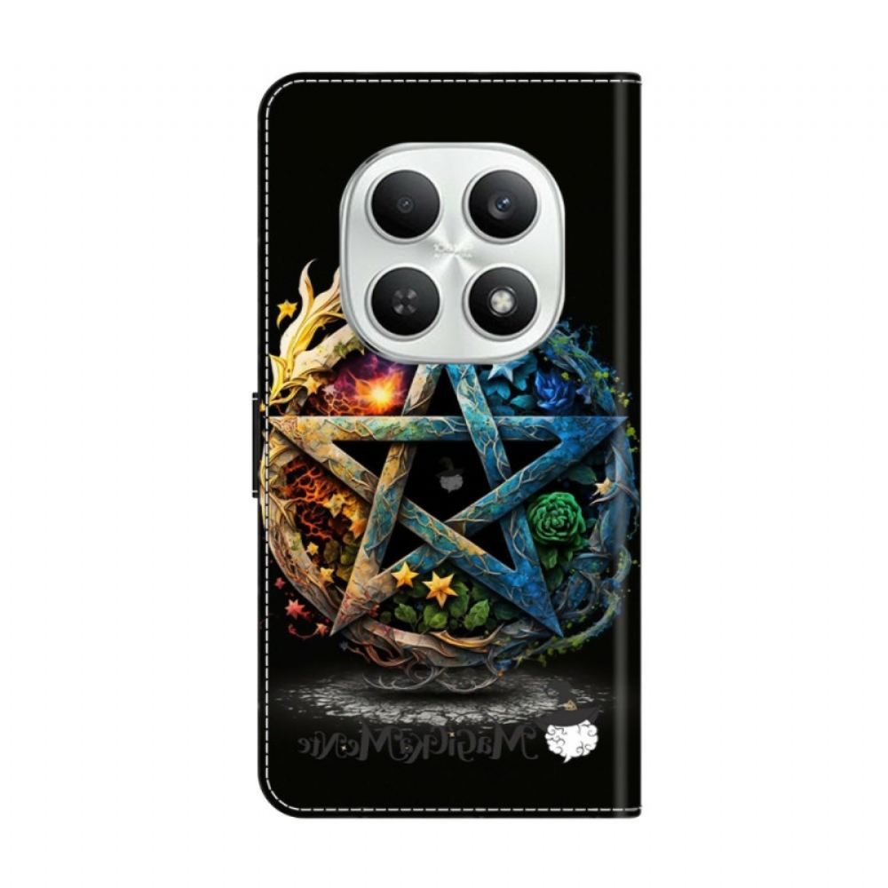 Peněženková Pouzdra Xiaomi Redmi Note 15 5g Kryty Na Mobil Pentagram