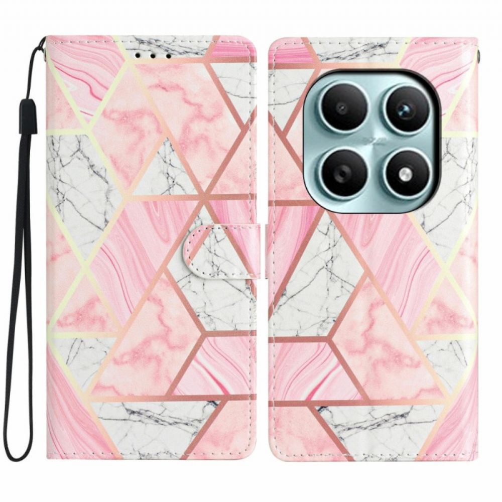 Peněženková Pouzdra Xiaomi Redmi Note 15 5g Kryty Na Mobil Růžový Mramor