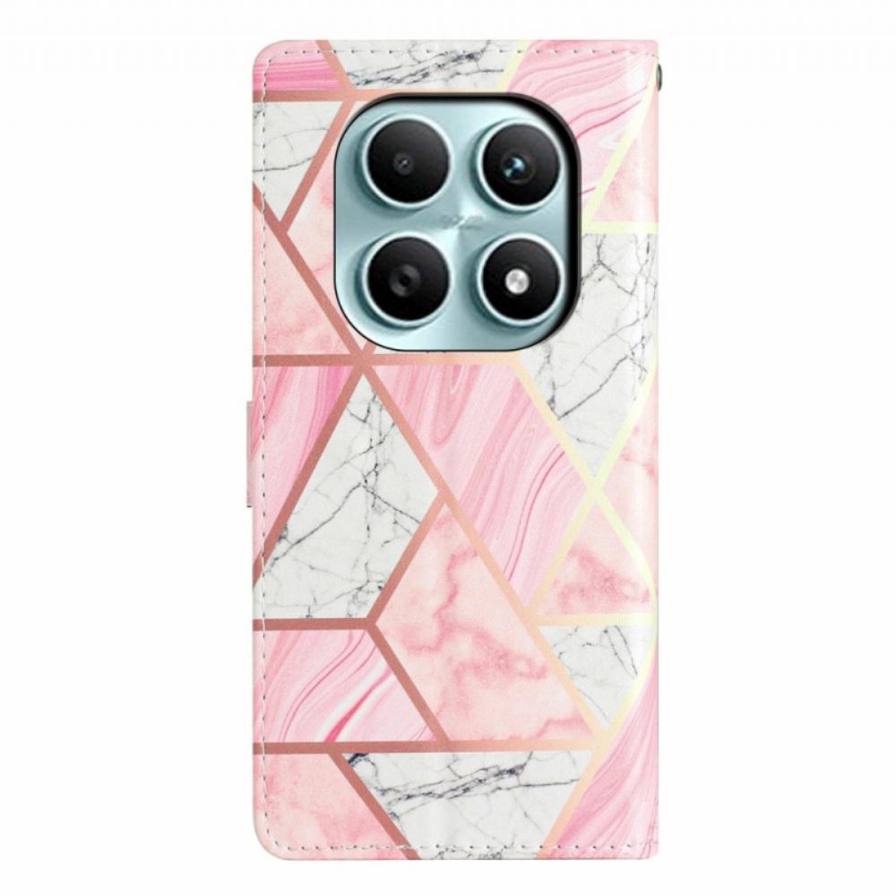 Peněženková Pouzdra Xiaomi Redmi Note 15 5g Kryty Na Mobil Růžový Mramor