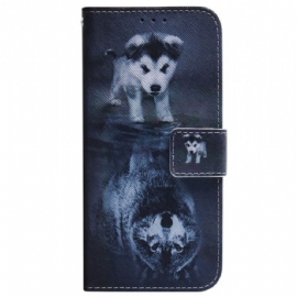 Peněženková Pouzdra Xiaomi Redmi Note 15 5g Kryty Na Mobil Sen O Štěňátku