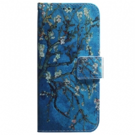 Peněženková Pouzdra Xiaomi Redmi Note 15 5g Květy Meruňky