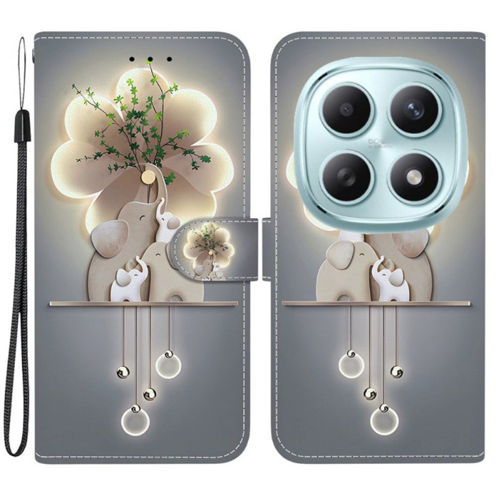 Peněženková Pouzdra Xiaomi Redmi Note 15 5g Tři Sloni