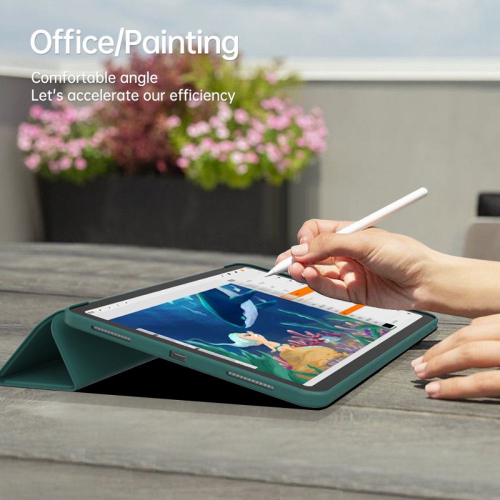 iPad (2025) Trojskládací Dvojitý Úhlový Stojánek