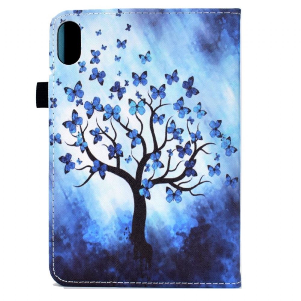 Kožený Kryt iPad (2025) Strom V Bouři