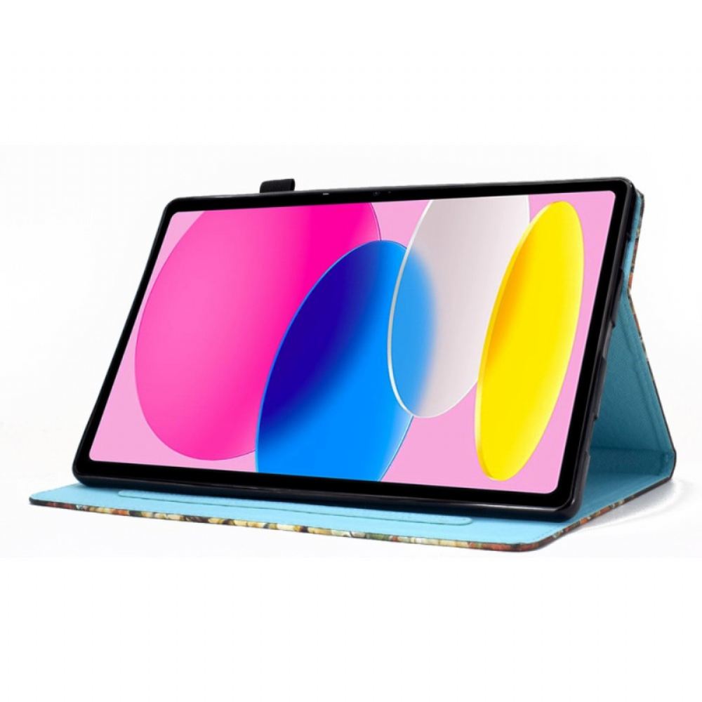 Kožený Kryt iPad (2025) Zrzavé Kotě