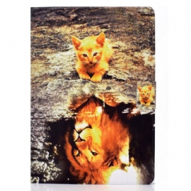 Kožený Kryt Na iPad (2025) Kočka