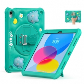 Kryt iPad (2025) Kryty Na Mobil Dětská Rukojeť A Stojan S Dinosaurem