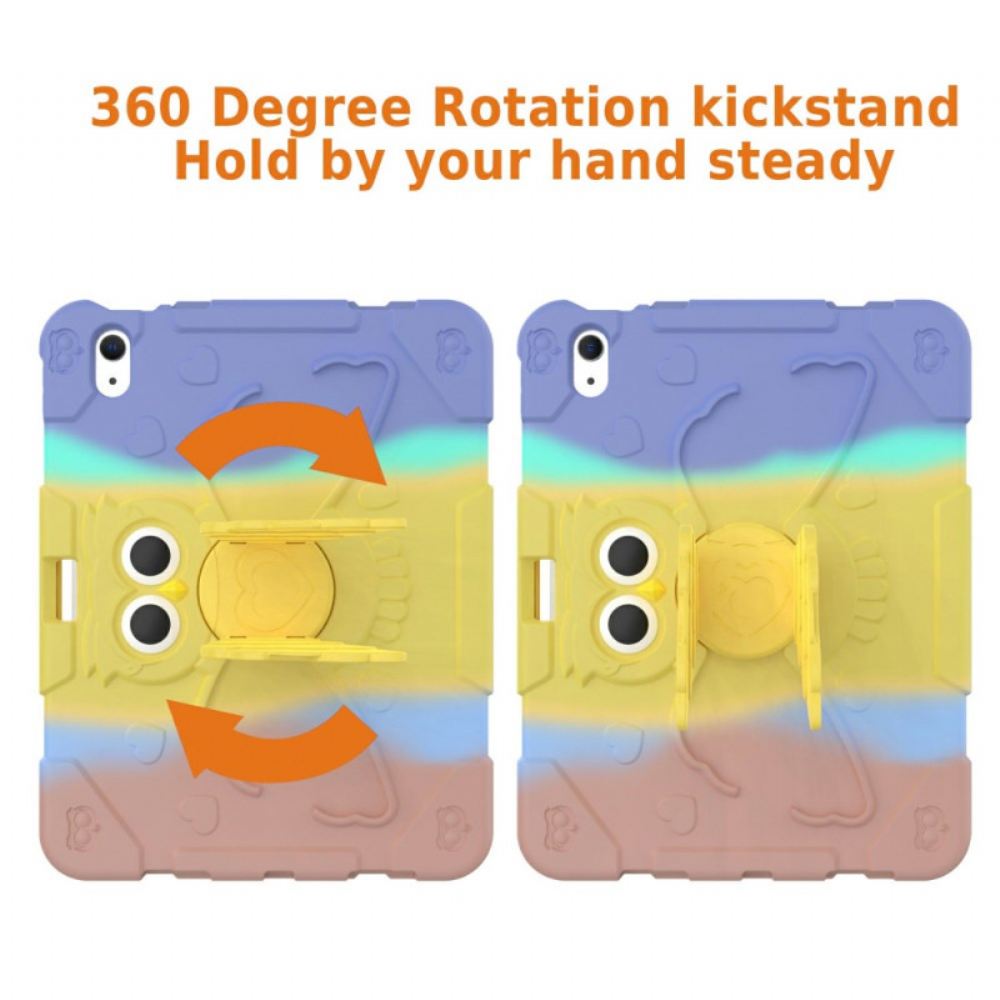 Kryt iPad (2025) Kryty Na Mobil Dětský Otočný Stojan S Motýlem A Gradientem