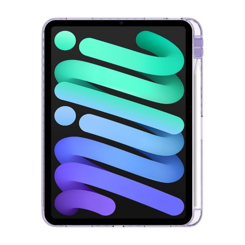 Kryt iPad (2025) Průhledný Držák Stylusu