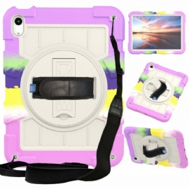 Kryt iPad (2025) Robustní Otočný Popruh A Stojan