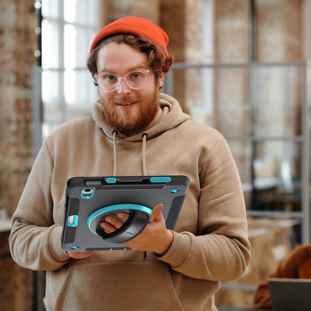 Kryt iPad (2025) Robustní S Otočným Stojanem O