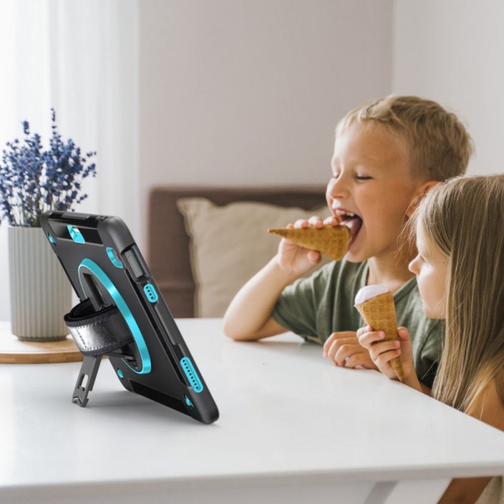 Kryt iPad (2025) Robustní S Otočným Stojanem O