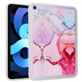 Kryt iPad (2025) Silikonový Mramorový Design