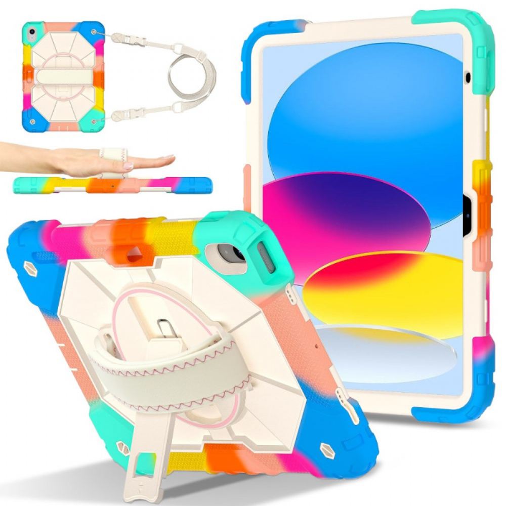 Kryt iPad (2025) Ultra Odolný S Popruhem