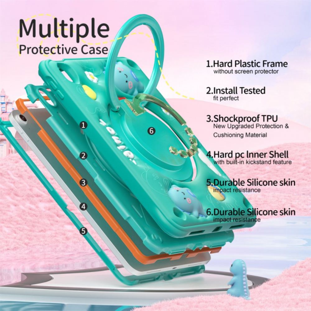 Kryt iPad (2025) Vícevrstvý S Ramenním Popruhem